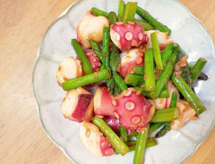 Asparagus soy sauce recipe