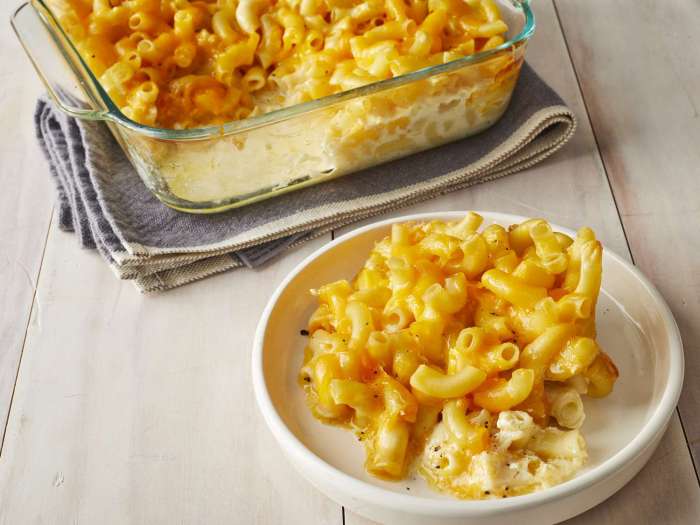 Baked mac cheese sauce recipe