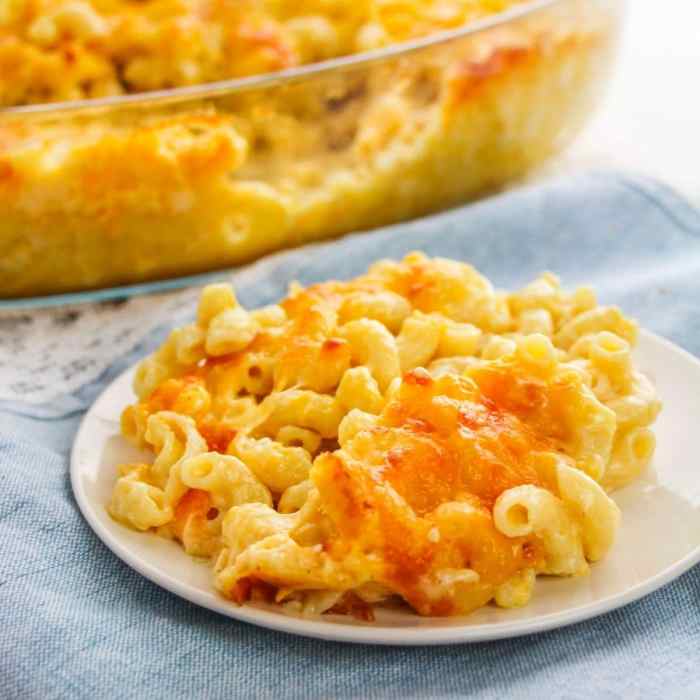 Baked mac cheese sauce recipe