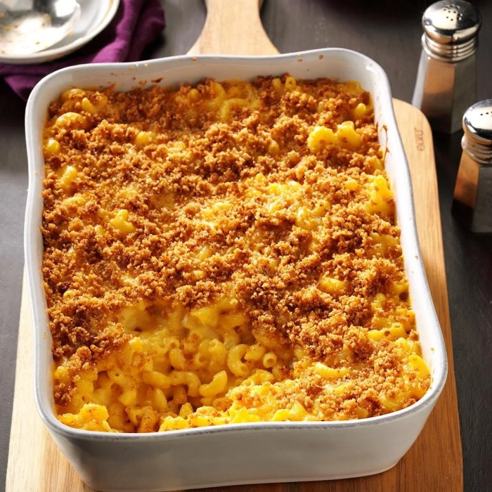 Baked mac cheese sauce recipe