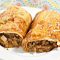 Beef Chimichanga Recipe with Cheese Sauce